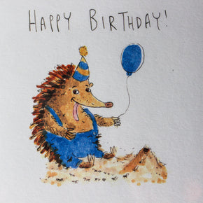 Well Drawn Echidna Birthday Card