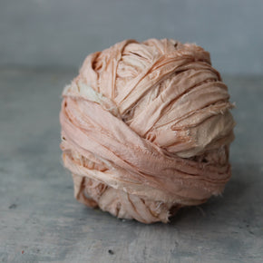 Botanical Dye Silk Ribbon