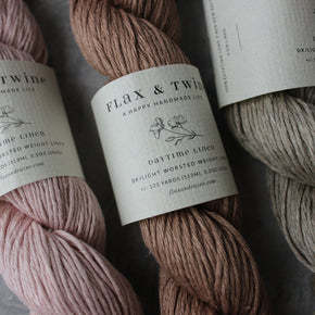 Flax & Twine Daytime Linen Yarn - 8-ply