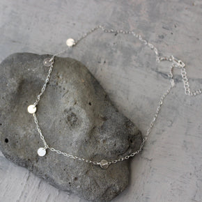 Silver Cherry Necklace