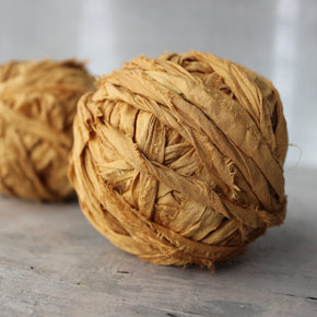 Botanical Dye Silk Ribbon