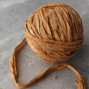 Botanical Dye Silk Ribbon