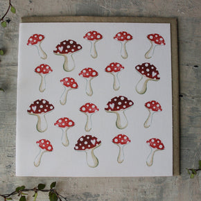 Anneko Toadstools Card - Tribe Castlemaine