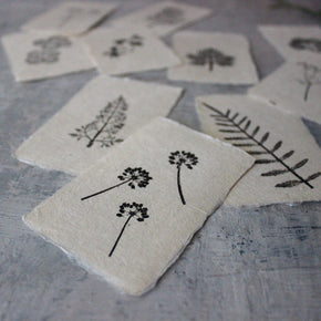 Botanical Monoprint Miniatures - Tribe Castlemaine