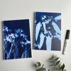 Cyanotype A5 Notebooks - Tribe Castlemaine