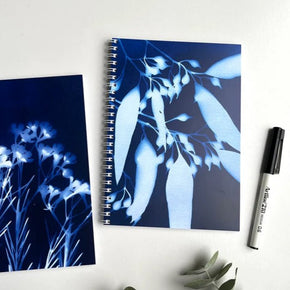 Cyanotype A5 Notebooks - Tribe Castlemaine
