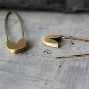 Large Brass Safety Pins - Tribe Castlemaine