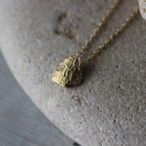 Mediterranean Gold Pebble Necklace - Tribe Castlemaine