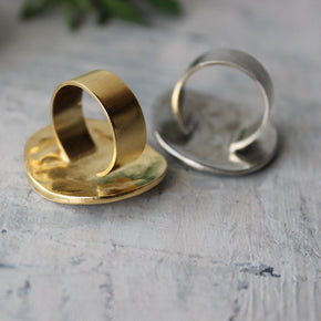 Mediterranean Rings Silver & Gold - Tribe Castlemaine