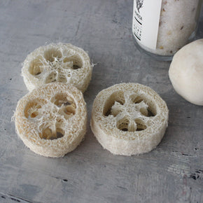 Natural Loofah Slices - Tribe Castlemaine