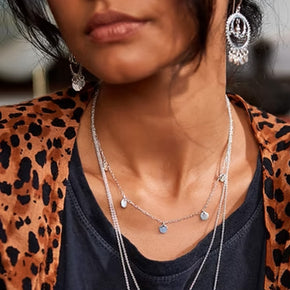 Silver Cherry Necklace - Tribe Castlemaine
