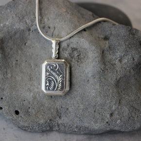 Silver Love Locket - Tribe Castlemaine