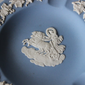 Vintage Wedgwood Blue Jasperware Ashtray - Tribe Castlemaine