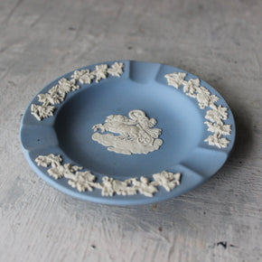 Vintage Wedgwood Blue Jasperware Ashtray - Tribe Castlemaine