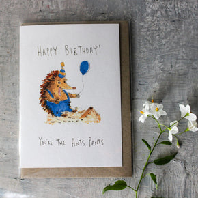 Well Drawn Echidna Birthday Card - Tribe Castlemaine