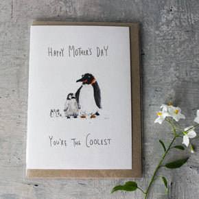 Well Drawn Penguin Mother's Day Card - Tribe Castlemaine