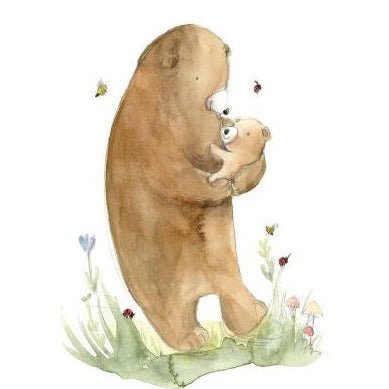 Anna Pignataro Card 'Bear Hug' - Tribe Castlemaine