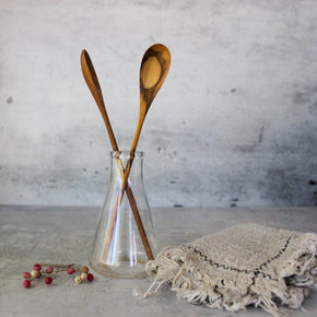 Assorted Small Teak Spoons - Tribe Castlemaine