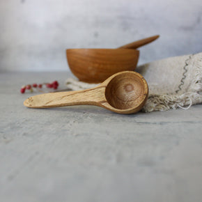 Assorted Small Teak Spoons - Tribe Castlemaine