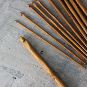 Bamboo Crochet Hooks - Tribe Castlemaine
