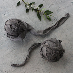 Botanical Dye Silk Ribbon - Tribe Castlemaine