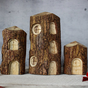 Carved Tree Houses - Tribe Castlemaine