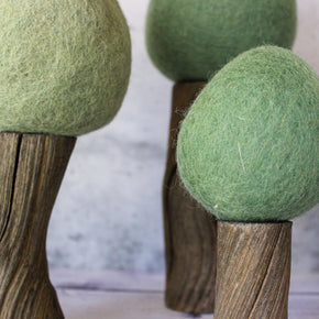 Felt Top Trees : Earth - Tribe Castlemaine
