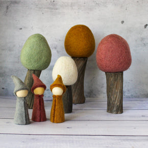 Felt Top Trees : Earth - Tribe Castlemaine
