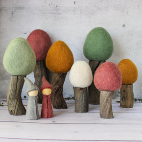 Felt Top Trees : Earth - Tribe Castlemaine