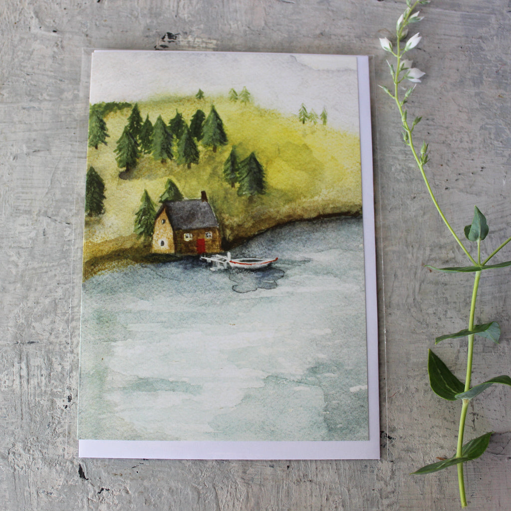 Formidable Forest Card 'Lake House' - Tribe Castlemaine