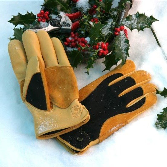 gold leaf mens gardening gloves Gold Leaf Winter Touch Gardening Gloves – Tribe Castlemaine