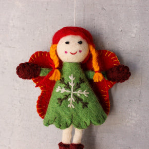 Hanging Felt Fairies - Tribe Castlemaine