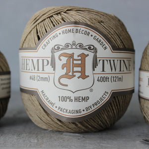 Hemp Twine Balls Hemptique - Tribe Castlemaine