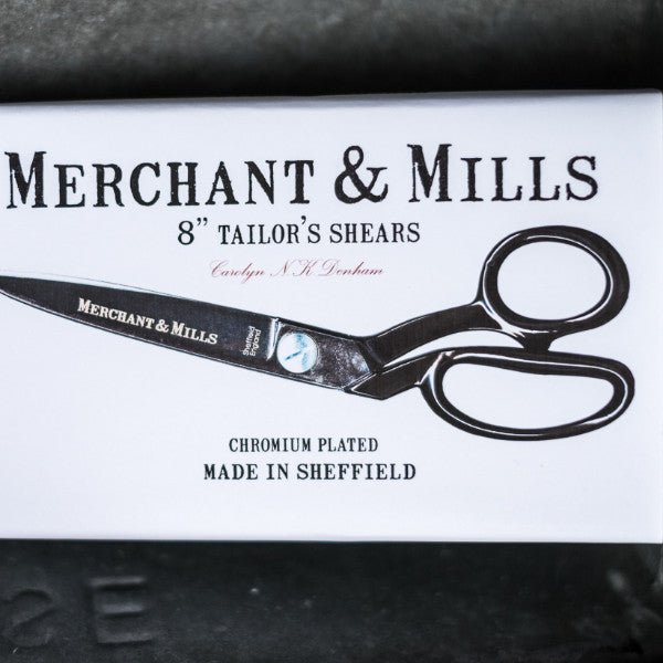 Merchant & Mills Black 8" Tailor's Shears - Tribe Castlemaine