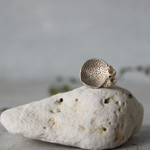 Silver Rock Coral Rings - Tribe Castlemaine