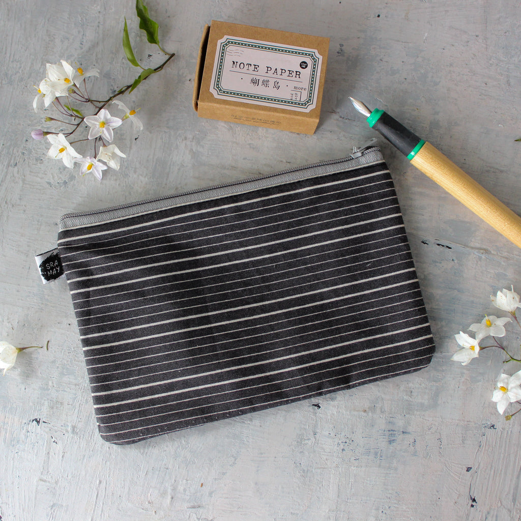 Sra May Stripe Pouches - Tribe Castlemaine