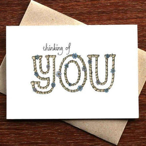 Thinking of You Card - Tribe Castlemaine