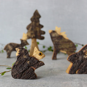 Wooden Woodland Animals - Tribe Castlemaine