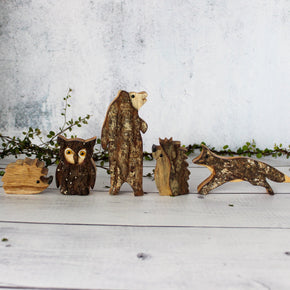 Wooden Woodland Animals - Tribe Castlemaine