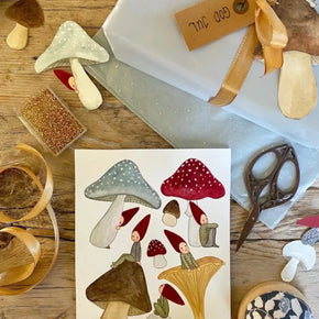 Danish Papercraft : Toadstools