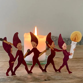 Danish Papercraft : Christmas Elves