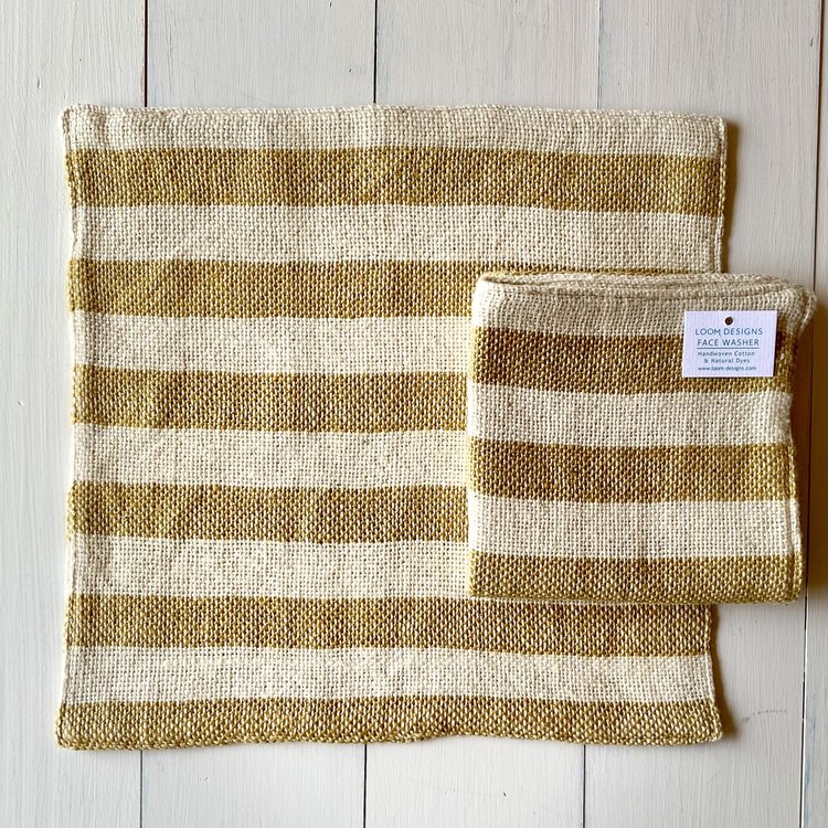 Handwoven Cotton Face Washers