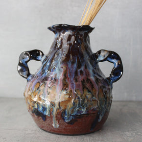 RAW Dark Large Urn Vase