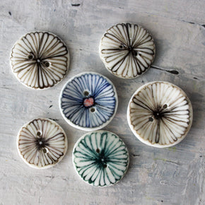 Ceramic Hand-painted Buttons