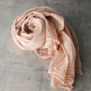 Botanical Dye Muslin Scarves