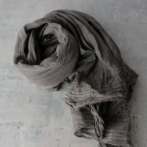 Botanical Dye Muslin Scarves