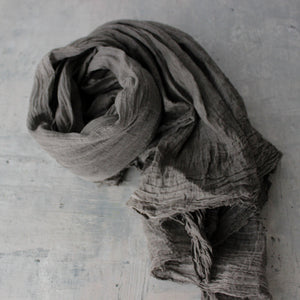 Botanical Dye Muslin Scarves