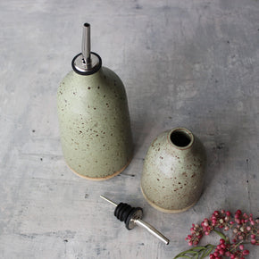 Stoneware Oil Bottles