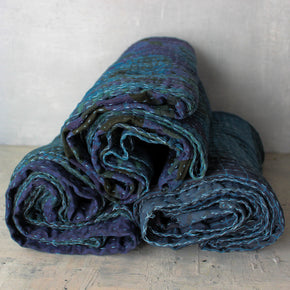 Hand Dyed Indigo Kantha Quilts