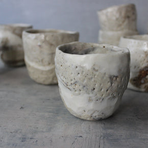 Marbled Latte Cups